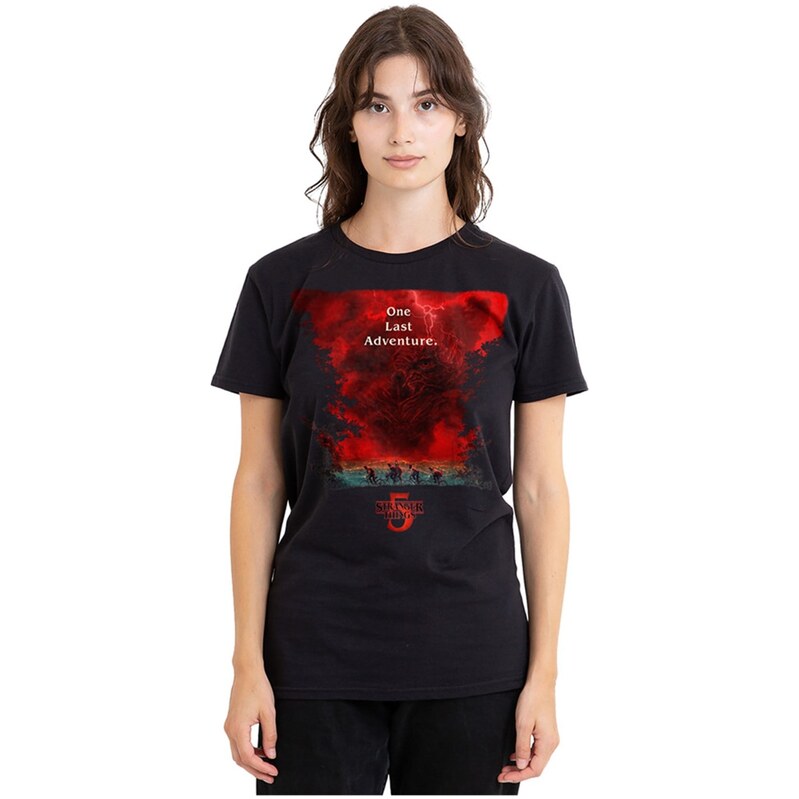 Tričko Stranger Things Black 3629774 115699889