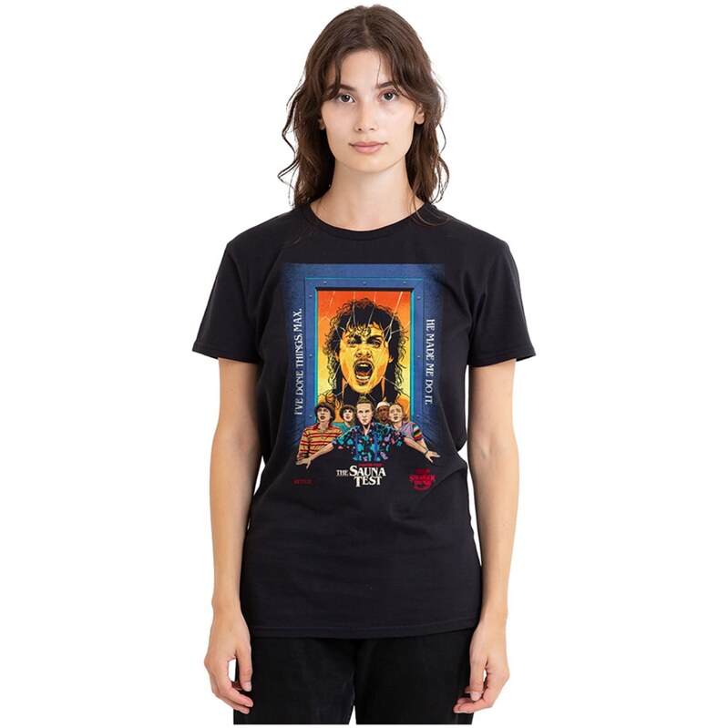 Tričko Stranger Things Black 9813017 115699938