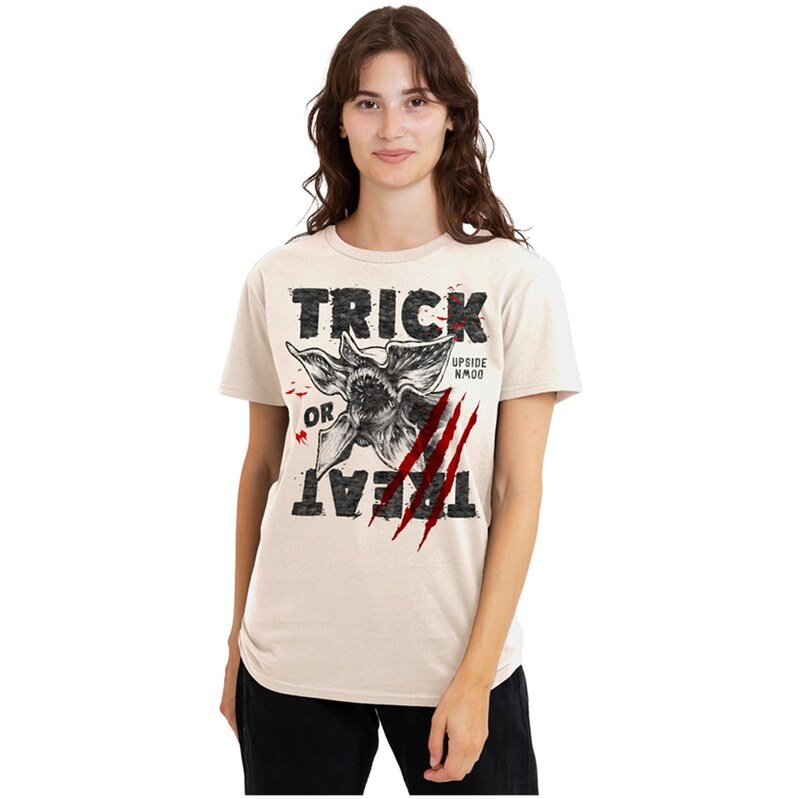 Tričko Stranger Things Beige 4236955 115699941