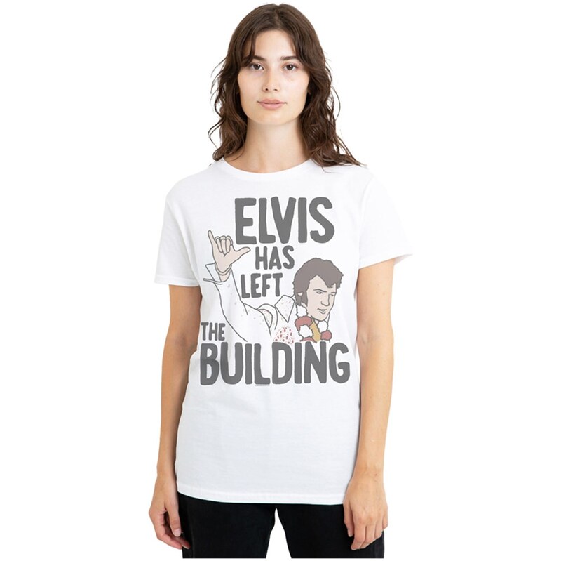 Tričko Elvis Presley White 512254 115700026