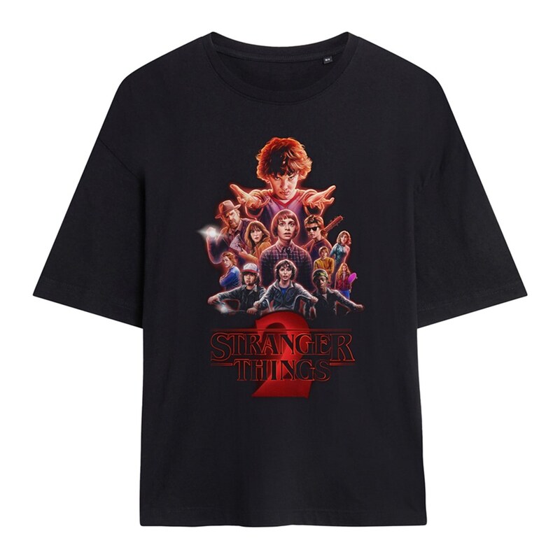Tričko Stranger Things Black 5084234 115700168