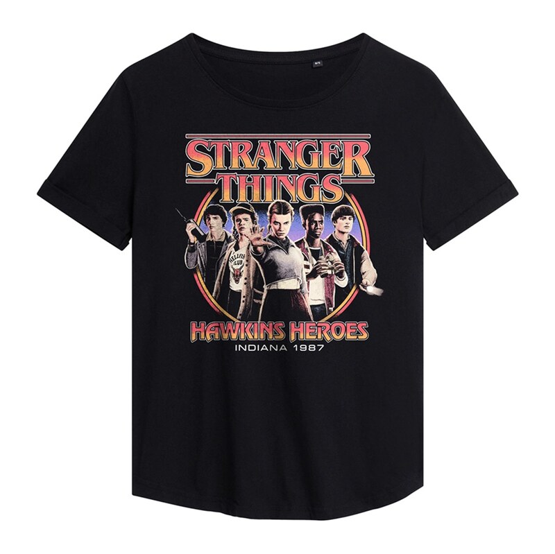 Tričko Stranger Things Black 9889014 115700208