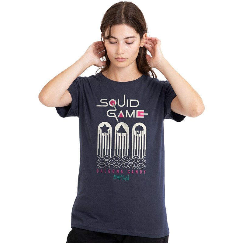 Tričko Squid Game Navy 928749 115700230