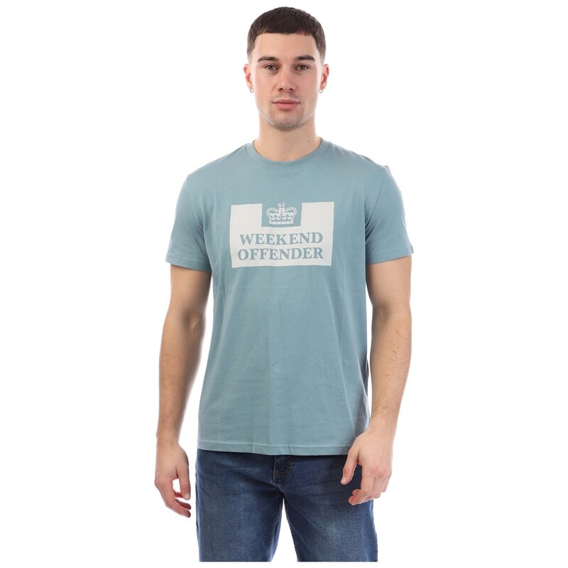 Tričko Weekend Offender Light Blue 6644571