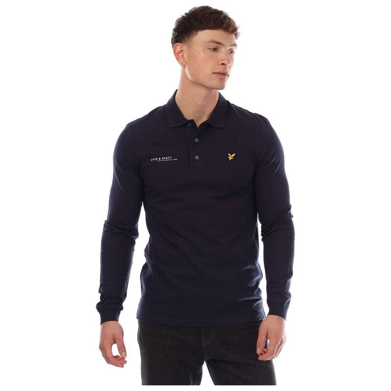 Tričko Lyle and Scott Navy 1040828