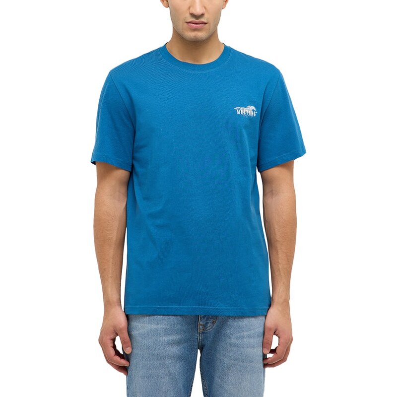 Tričko Mustang Blau 2165605
