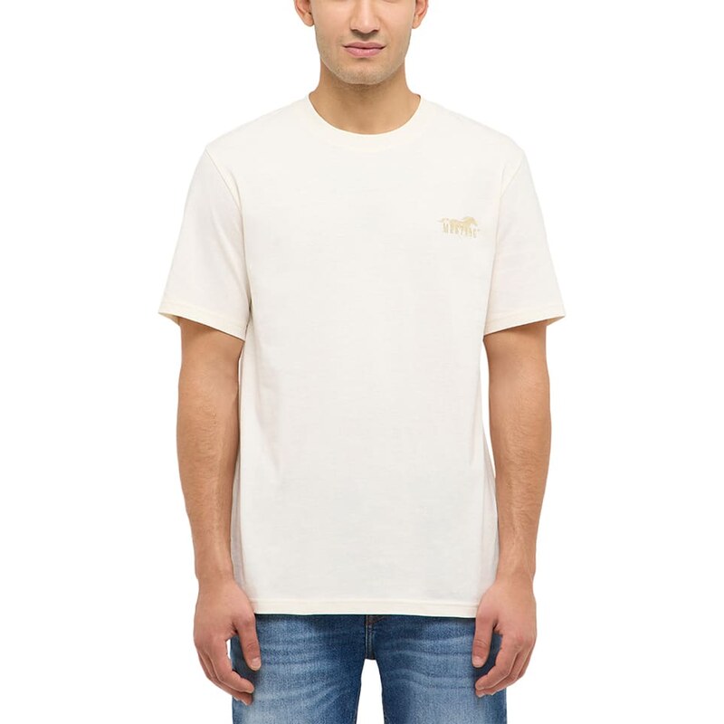 Tričko Mustang Creme 5228233