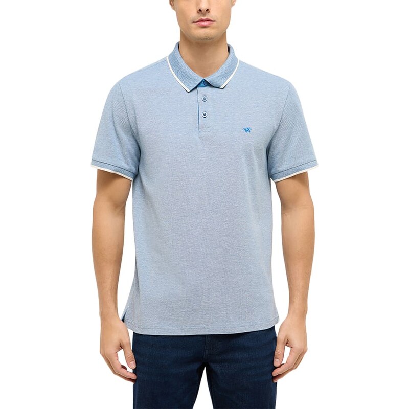 Tričko Mustang Hellblau 8421909