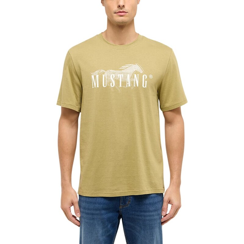 Tričko Mustang Khaki 3704650