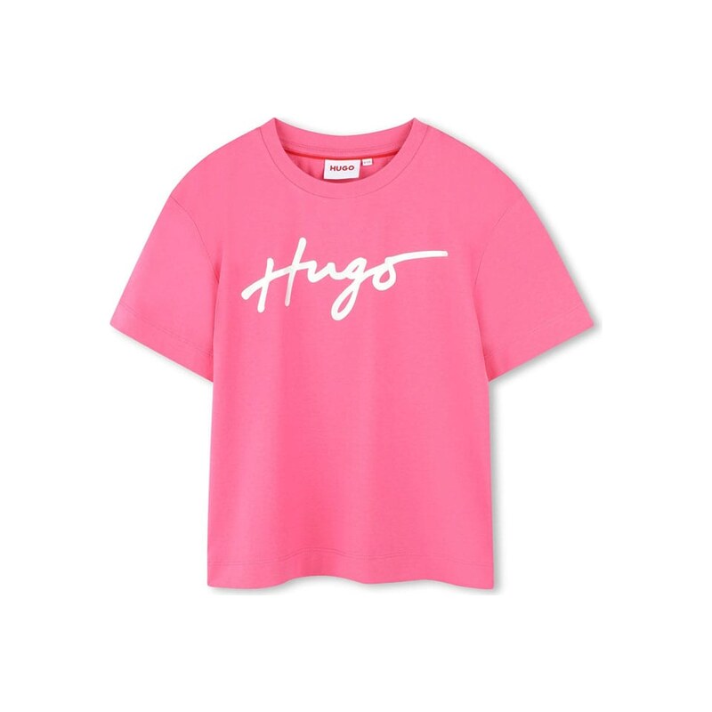 Tričko HUGO Pink 5095845