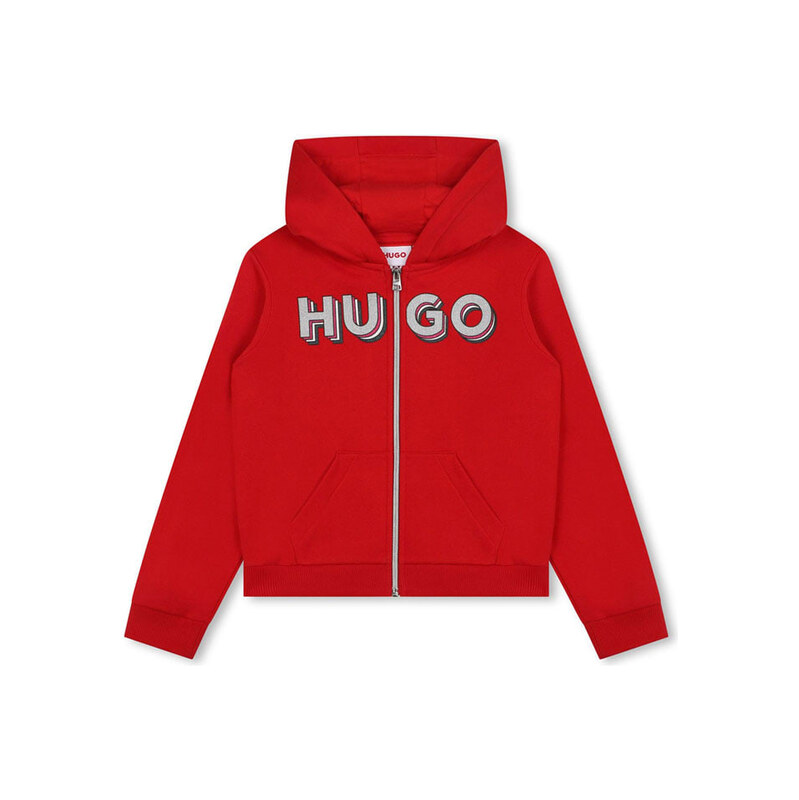 Dětská mikina HUGO Rot 8945437
