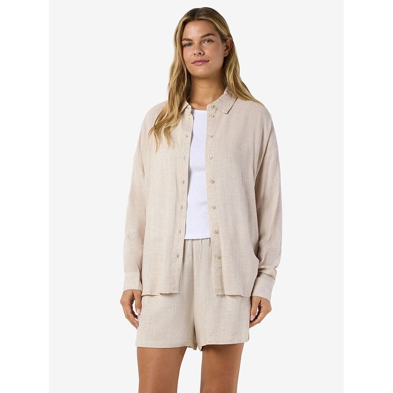 Košile Noisy may Beige 9225994 115702456