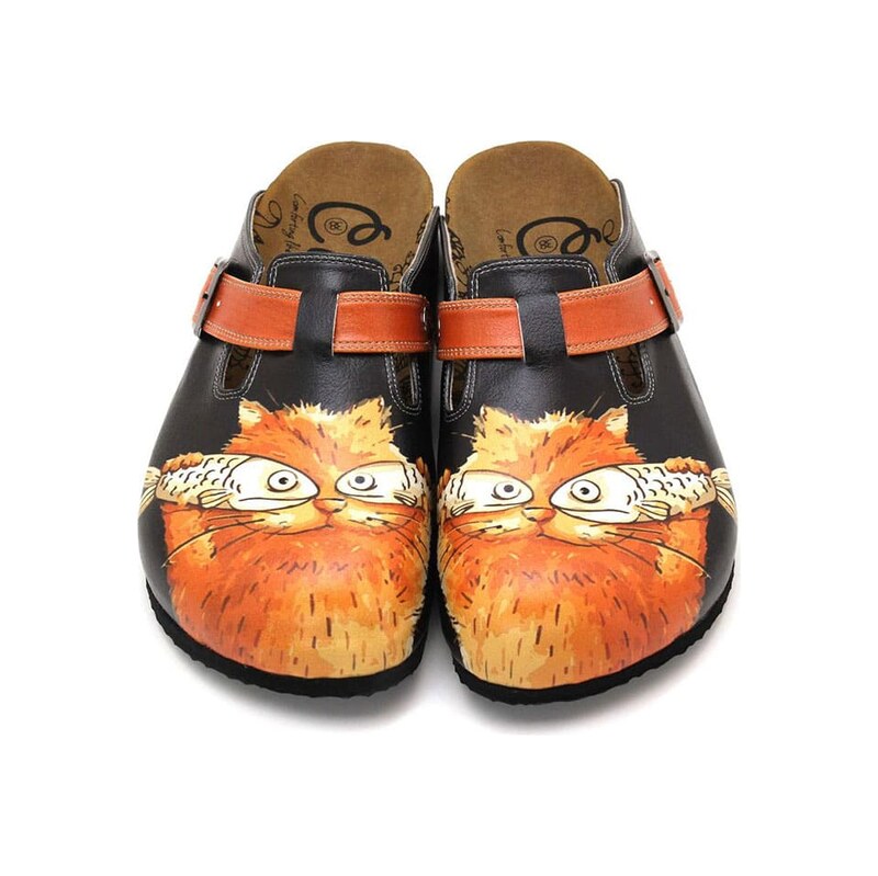 Calceo Orange/ Schwarz 9932501 115703107