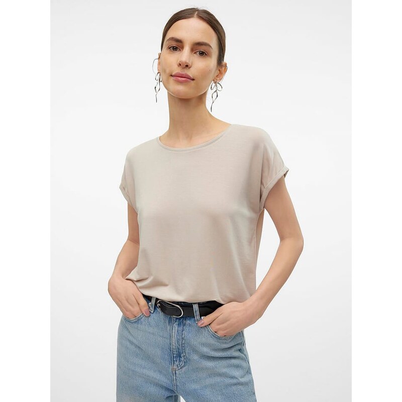Tričko Vero Moda Creme 4705066 115703419