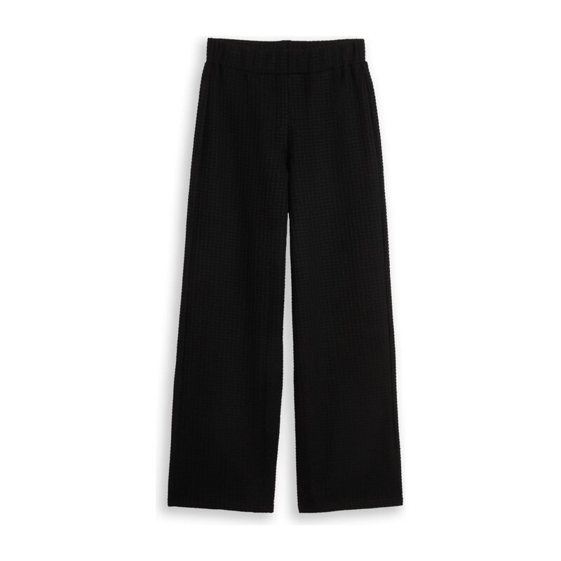 TOM TAILOR DENIM Kalhoty černá