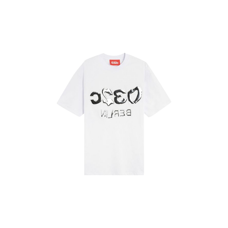 032C Metallic Selfie Glitch Tee White 115706530