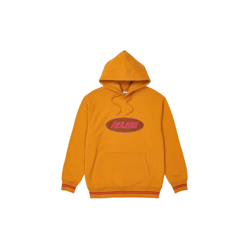 Palace Oval Hoodie Mustard