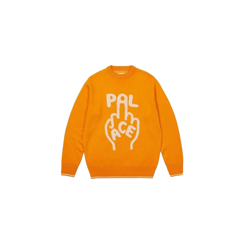 Palace Finger Up Knit Orange