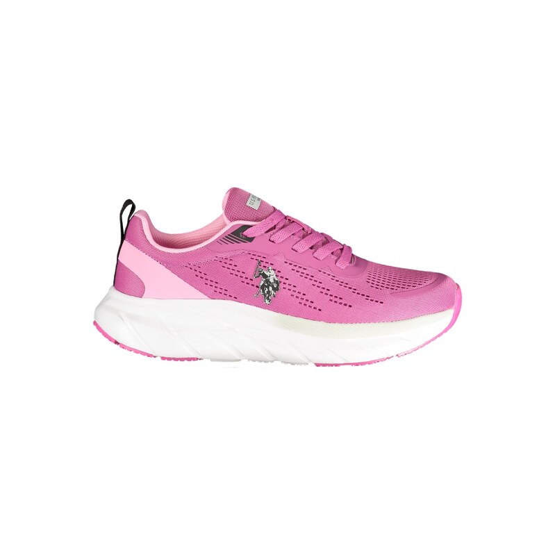Dámské růžové sportovní tenisky US Polo Assn. 115707398