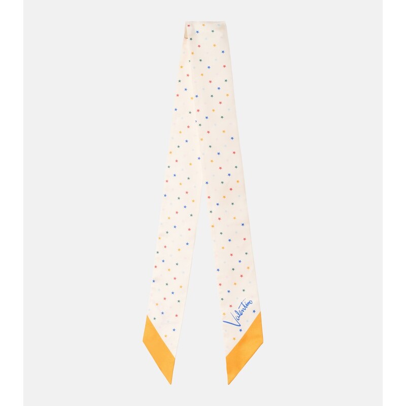 Valentino Starry silk scarf