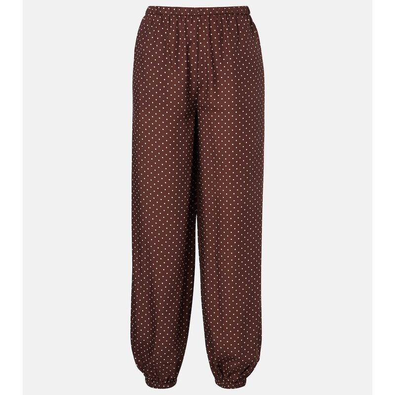 Posse Evie polka-dot balloon pants