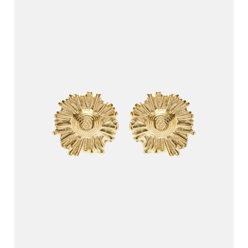 Ysso Ilios 24kt gold-plated earrings
