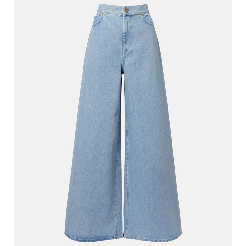 Max Mara High-rise wide-leg jeans