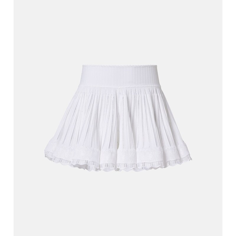 Alaia AlaÃ¯a Knitted miniskirt