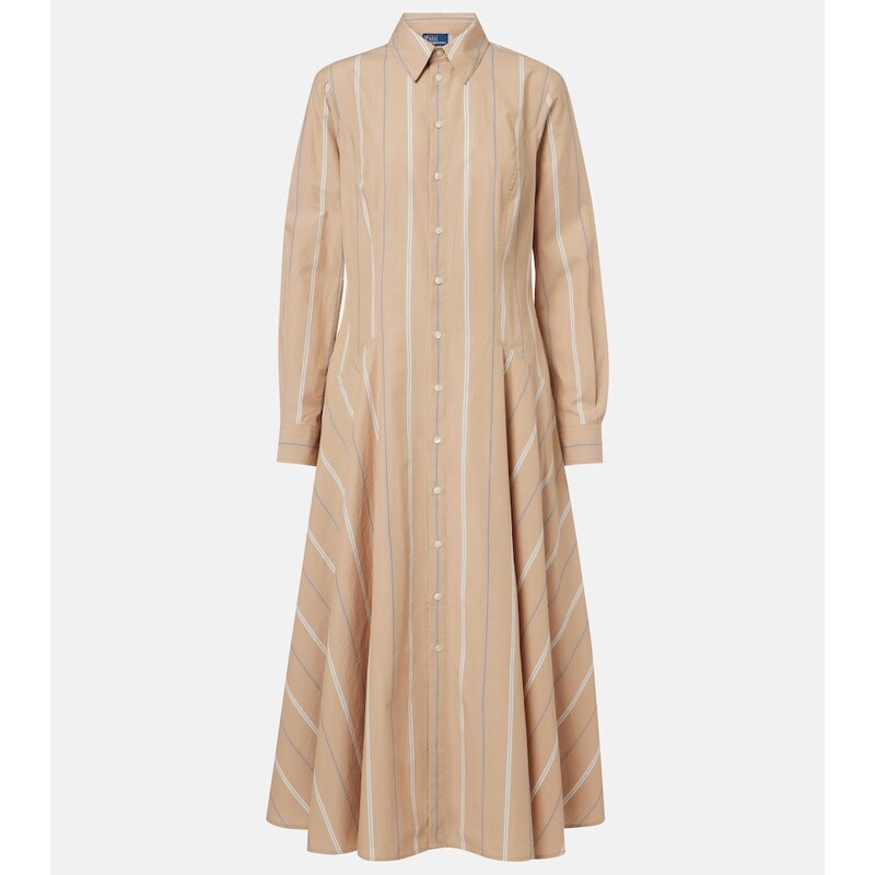Polo Ralph Lauren Striped cotton shirt dress