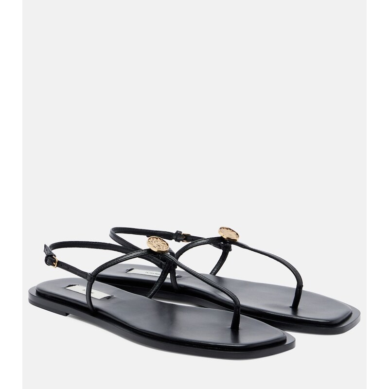 Toteme Leather thong sandals