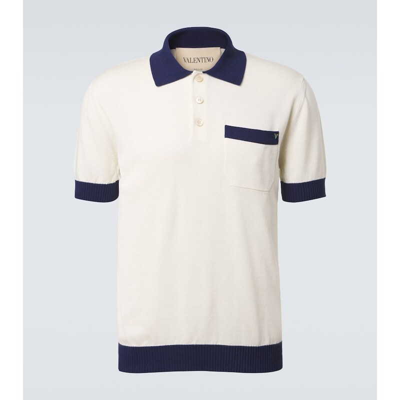 Valentino VGold cotton polo shirt