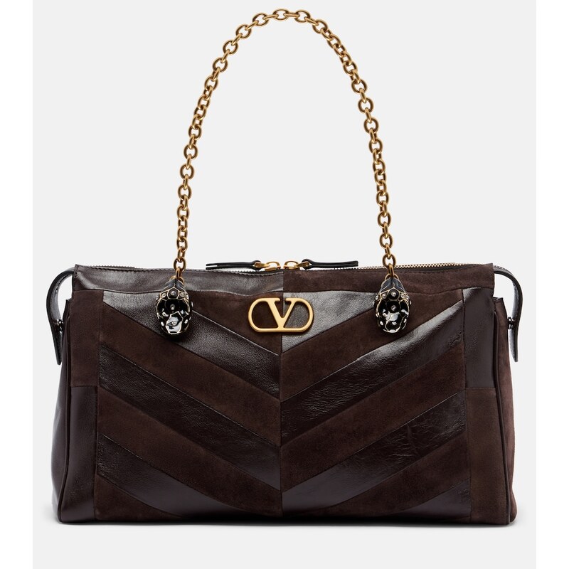Valentino Garavani Panthea Medium leather shoulder bag