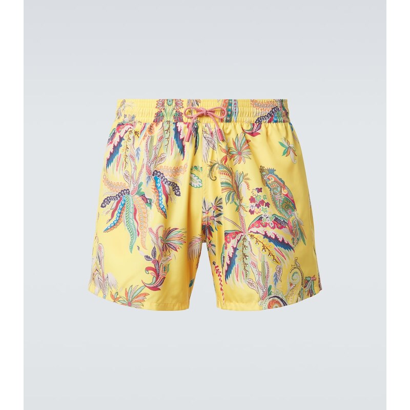 Etro Printed swim trunks