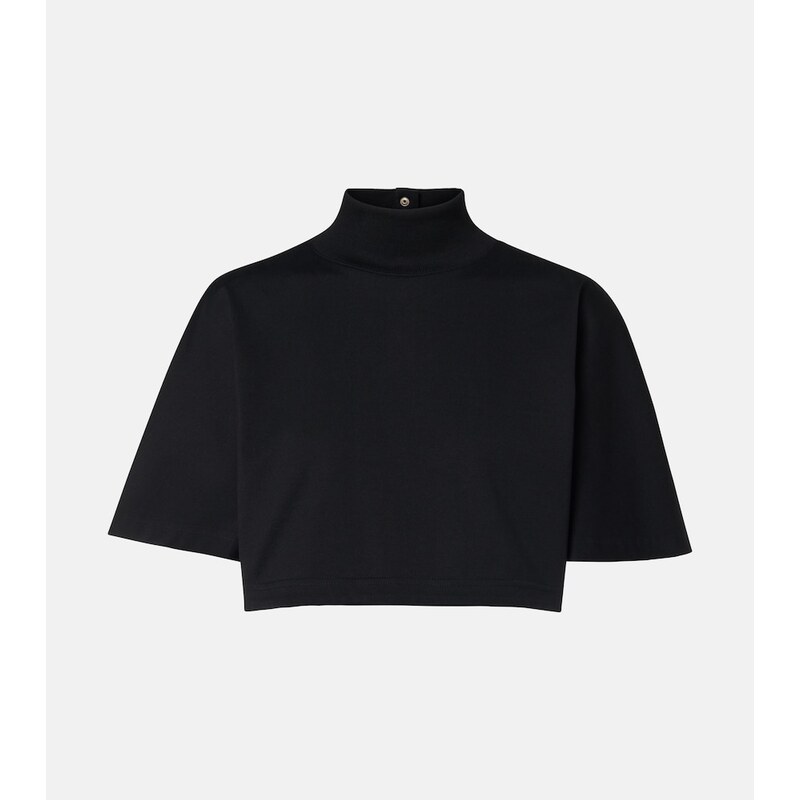 Alaia AlaÃ¯a Cotton jersey T-shirt