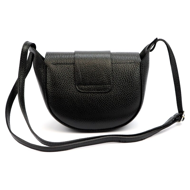 Kožená crossbody kabelka Luka 25-049 DL černá