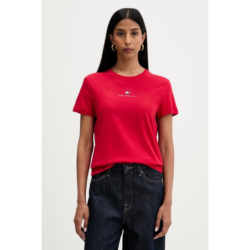 Tommy Jeans tričko dámské s bavlnou