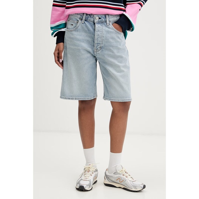 Tommy Jeans šortky dámské s bavlnou 115709476