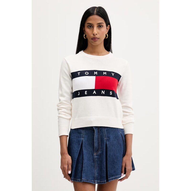 Tommy Jeans svetr dámský bavlněný 115709501