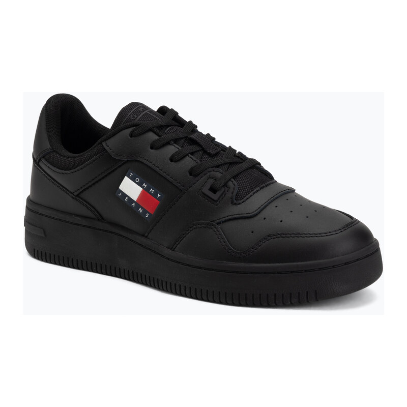 Pánské boty Tommy Jeans Tjm Retro Basket Ess black