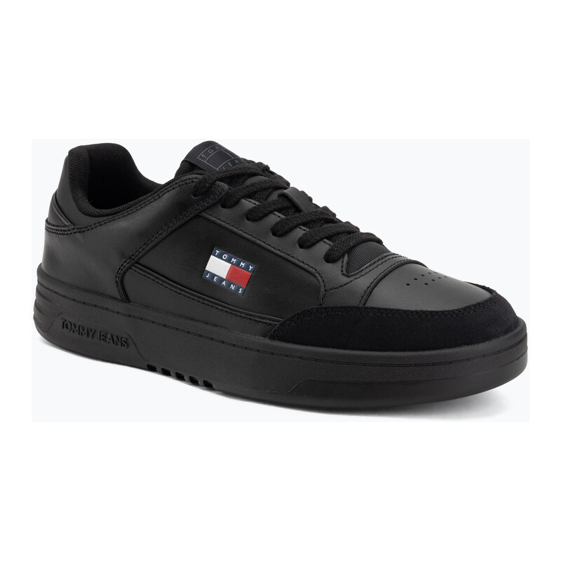 Pánské boty Tommy Jeans Cupsole Leather black