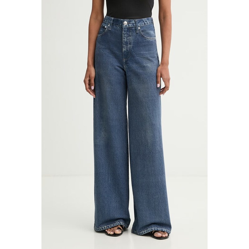Rag & Bone kalhoty dámské bavlněné 115710131