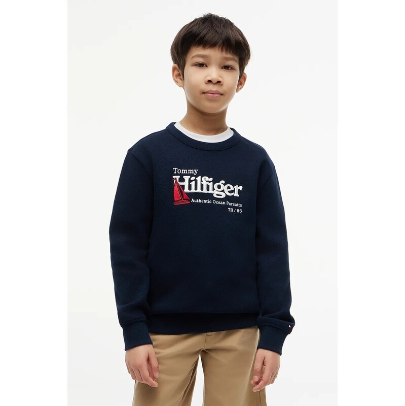 Tommy Hilfiger mikina dětská bavlněná