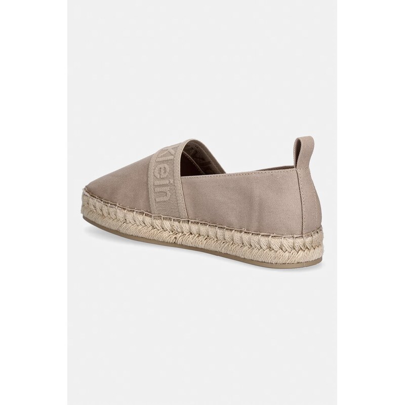 Calvin Klein espadrily dámské OBLIQUE ESPADRILLE WEBBING