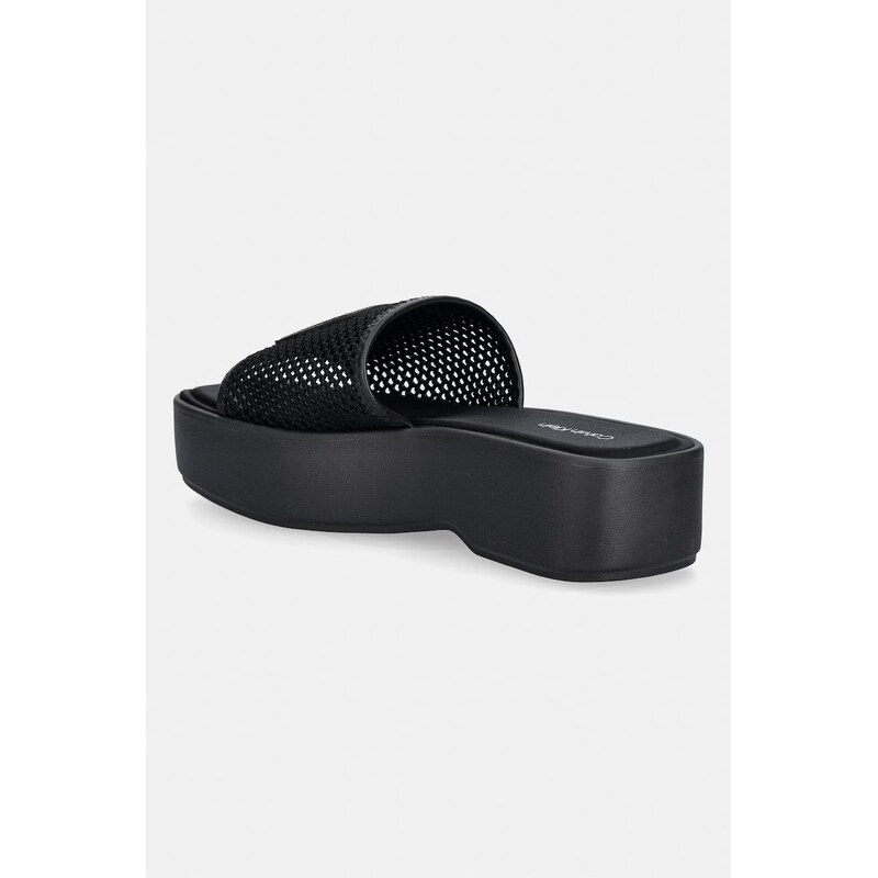 Calvin Klein pantofle dámské FLATFORM SNDL MESH