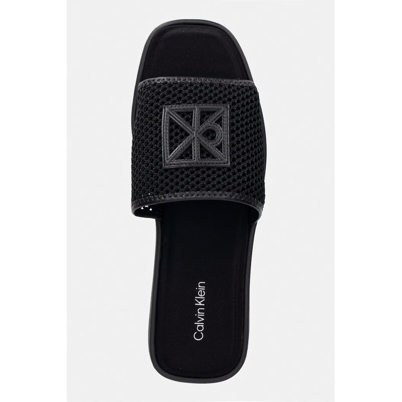 Calvin Klein pantofle dámské FLATFORM SNDL MESH