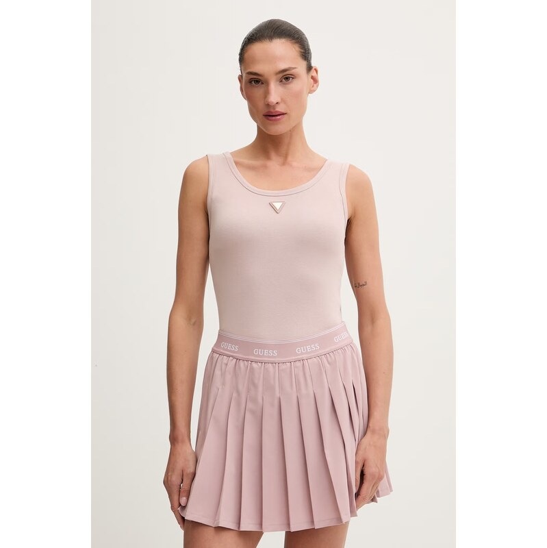 Guess top dámský s bavlnou OLYMPE 115710176