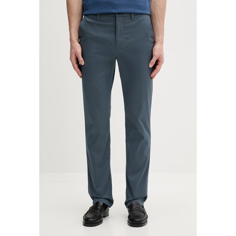 Calvin Klein slim fit kalhoty pánské bavlněné s elastanem