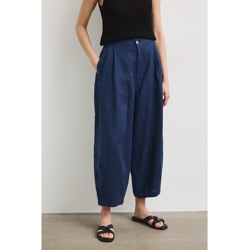 Medicine klahoty slouchy dámské lněné 115710237