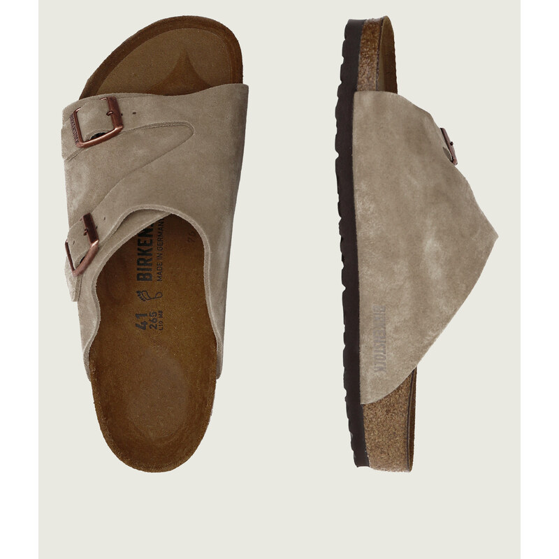 Birkenstock Pantofle Zürich VL | semiš | regular fit