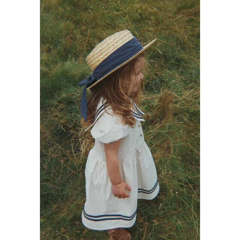 Konges Sløjd rozšířené šaty bavlněné ALLIE SAILOR DRESS GOTS